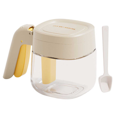 Bouteille d'eau Poignée de cuisine domestique Couvercle rabattable Grande capacité Compartiment de rangement