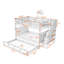 Lit superposé double avec lit gigogne, rangement et barrière de sécurité pour chambre à coucher, dortoir Stairway-1654281031