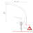 Single Handle Brass Bathroom Sink Faucet-115744987