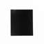 Table d'appoint noire avec tiroirs et tablettes