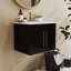 Meuble-lavabo simple 24 po avec lavabo-376600700