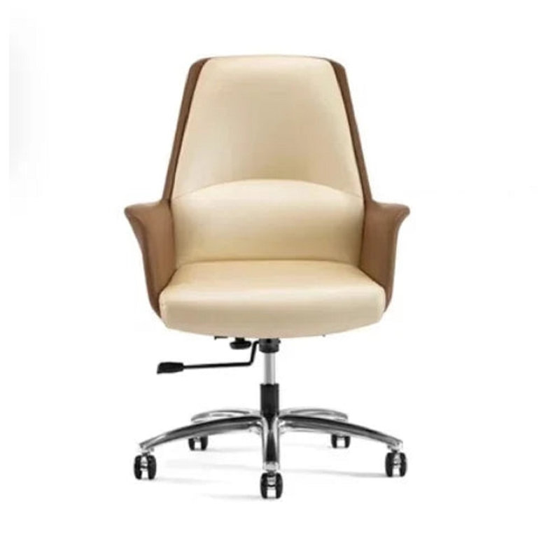 Clemma Side Chair, Beige/Brown
