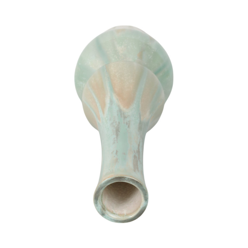 Handmade Stoneware Table Vase, Overall Height- 20"