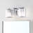 Caydie Prism Vintage Metal/Glass Classic Glam LED Vanity Light-186494133