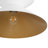 Transitional 1-Light Conical Metal Hourglass Flush Mount