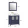 Karson 30'' Single Bathroom Vanity with Engineered Marble Top with Mirror