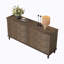 Commode double 6 tiroirs en bois pour chambre à coucher-1003016594