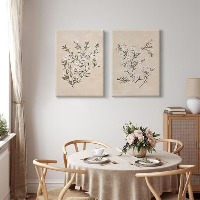 2 Piece Wrapped Canvas Print