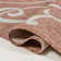 Maribel Traditional Classic All-Over Scroll Salmon/Cream Indoor/Outdoor Rug