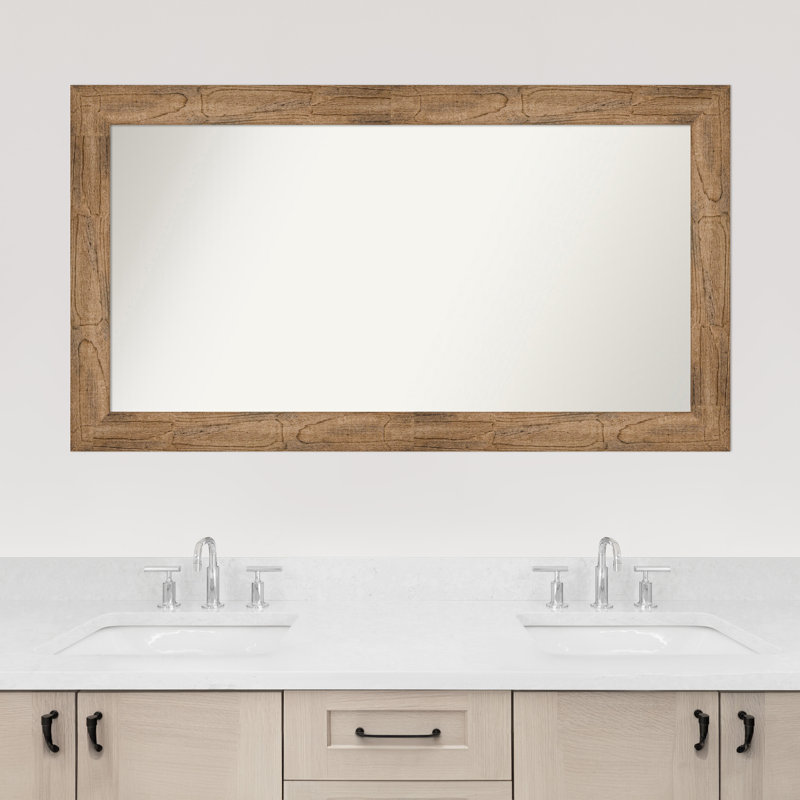 Timmy Solid Wood Wall Mirror, 27.5" x 49.5", Rectangle