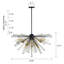 Lustre sphérique Spoutnik 10 lumières l 33,8 po avec adaptateur pour plafond incliné Tyshai-1757067008