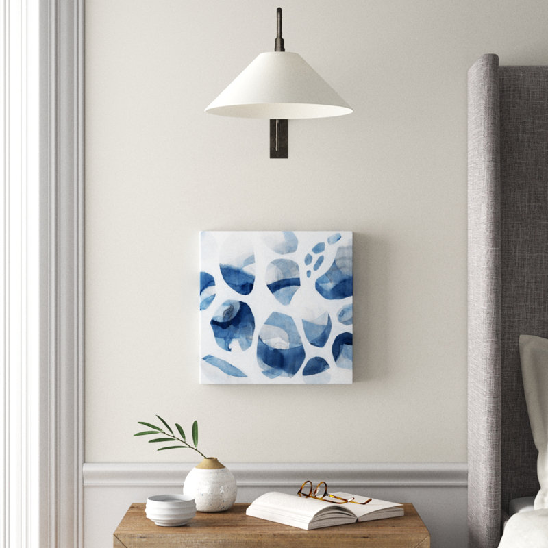 « lacuna ii », reproduction d’art sur toile, H 16 po x l 16 po x P 1 po, Toile tendue