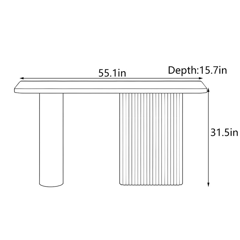 Chinese Style Solid Wood Console Table, 63" H x 55.1" W x 15.7" D