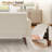 Jadier 66" Upholstered Loveseat Square Sofa-1229713457-1230110786