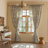Polyester Floral Print Curtains 2 Panels (Set of 2)-989562617-983606356