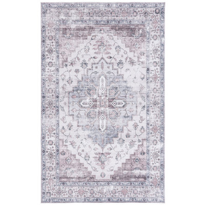 Alisha Area Rug with Non-Slip Backing