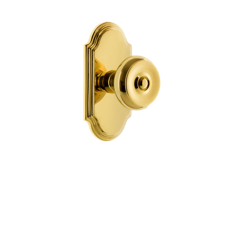 Fausse plaque Grandeur, Laiton intemporel