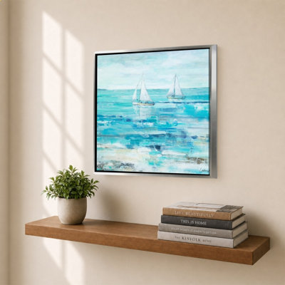 Duo de voiliers par Lorenzo Collective - Impression sur toile