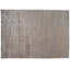 Tapis unique en laine noué à la main beige et argent 10 pi 1 po x 14 pi Zen