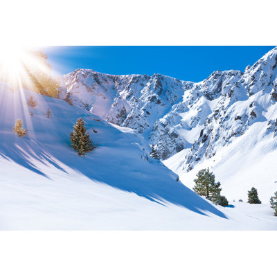 Aneesah " Mountain Valley And Snow " by Serrnovik