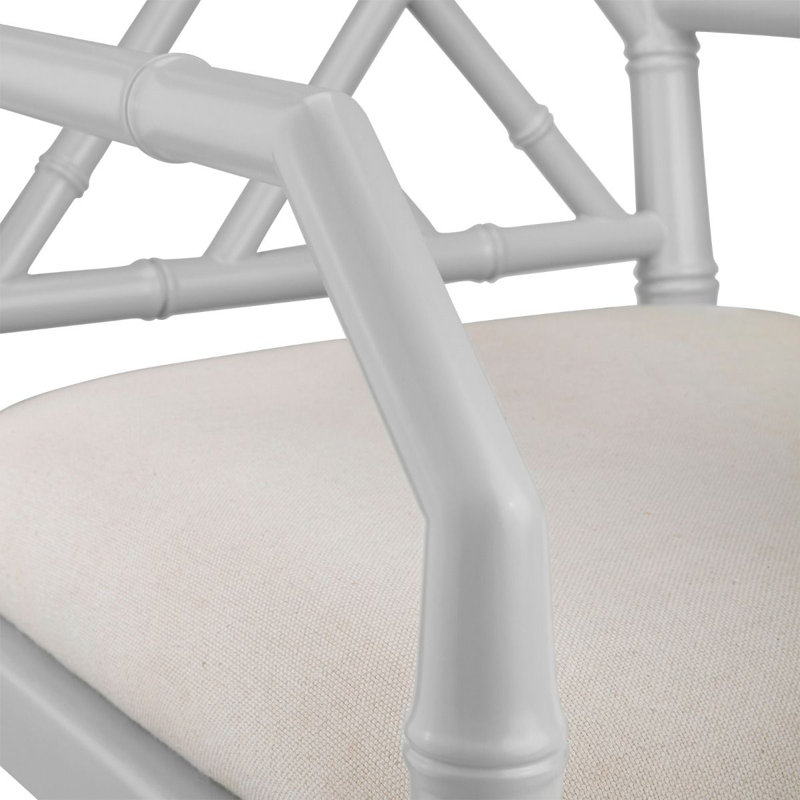 Jardin Upholstered Arm Chair, Gray