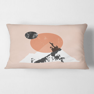 Abstract Throw Pillow