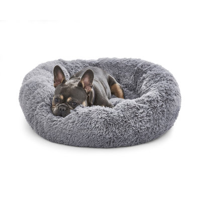 Silentnight Calming Plush Donut Pet Bed