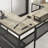 Natoria L-Shaped Metal Base Credenza Desk-969487906