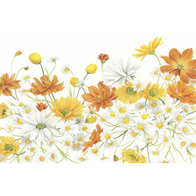 «Sunny Wild Bouquet III» par Grace Popp - impression sur toile tendue