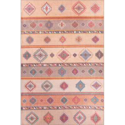 Tapis décoratif coloré Ottilie