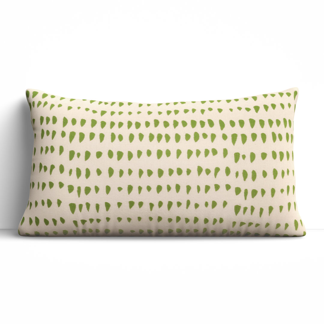 Fabray Embroidered Lumbar Pillow Birch Lane™ 