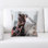 Microsuede Reversible Throw Pillow