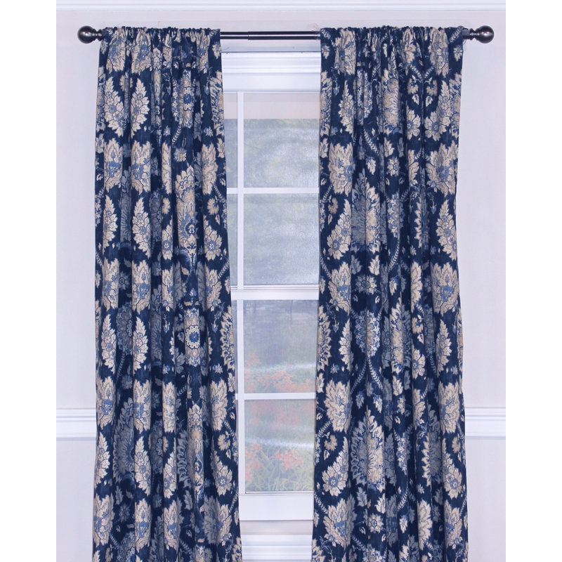 Paire de panneaux Wakeshire, Indigo, L 50 po x L 84 po