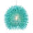 Urchin 1-Light Mini Pendant - Aqua Velvet-1260480579-1317496487