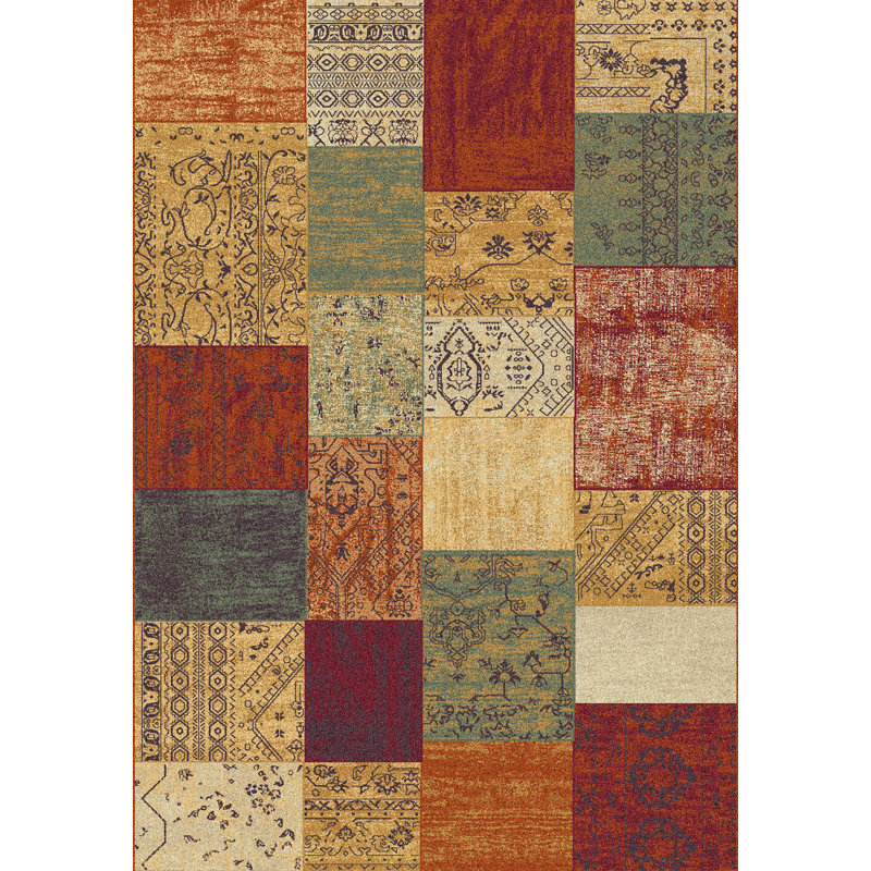 Boney Geometric Area Rug, Rectangle 160 x 230cm