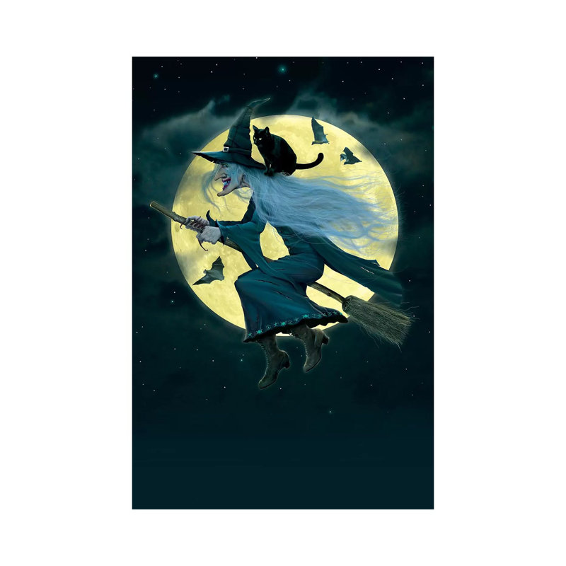 Witch by Vincent Hie - Print on Canvas, 101.6 cm H x 66.04 cm W x 1.91 cm D, Wrapped Canvas