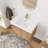Keven 30'' Single Wall Mounted Bathroom Vanity with Resin Top, Floating Bathroom Vanity with 2 Soft Close Doors-1598225374