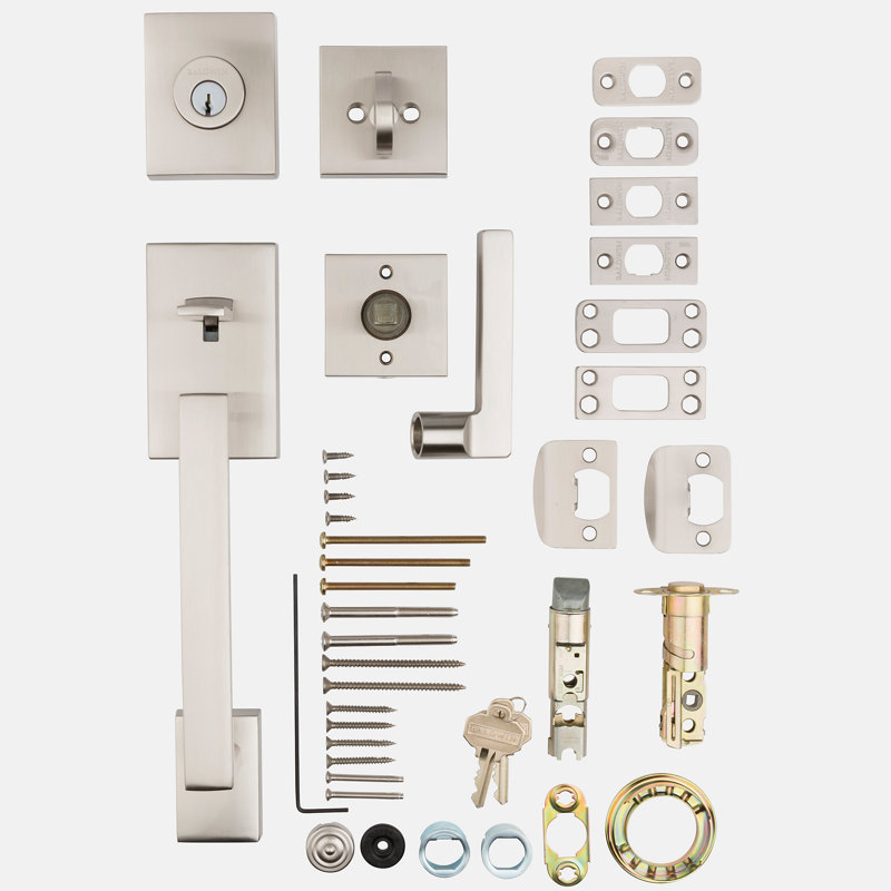 La Jolla Entry Set, Lifetime Satin Brass