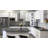 Base Pull Out Spice Rack Cabinet 9"W x 34.5"H x 24"D in White Shaker