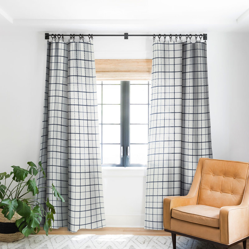 Gabriela Fuente Hampshire 1pc Blackout Window Curtain Panel, 50" W x 84" L