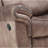 Two Tone Velvet Glider Recliner-1010312251