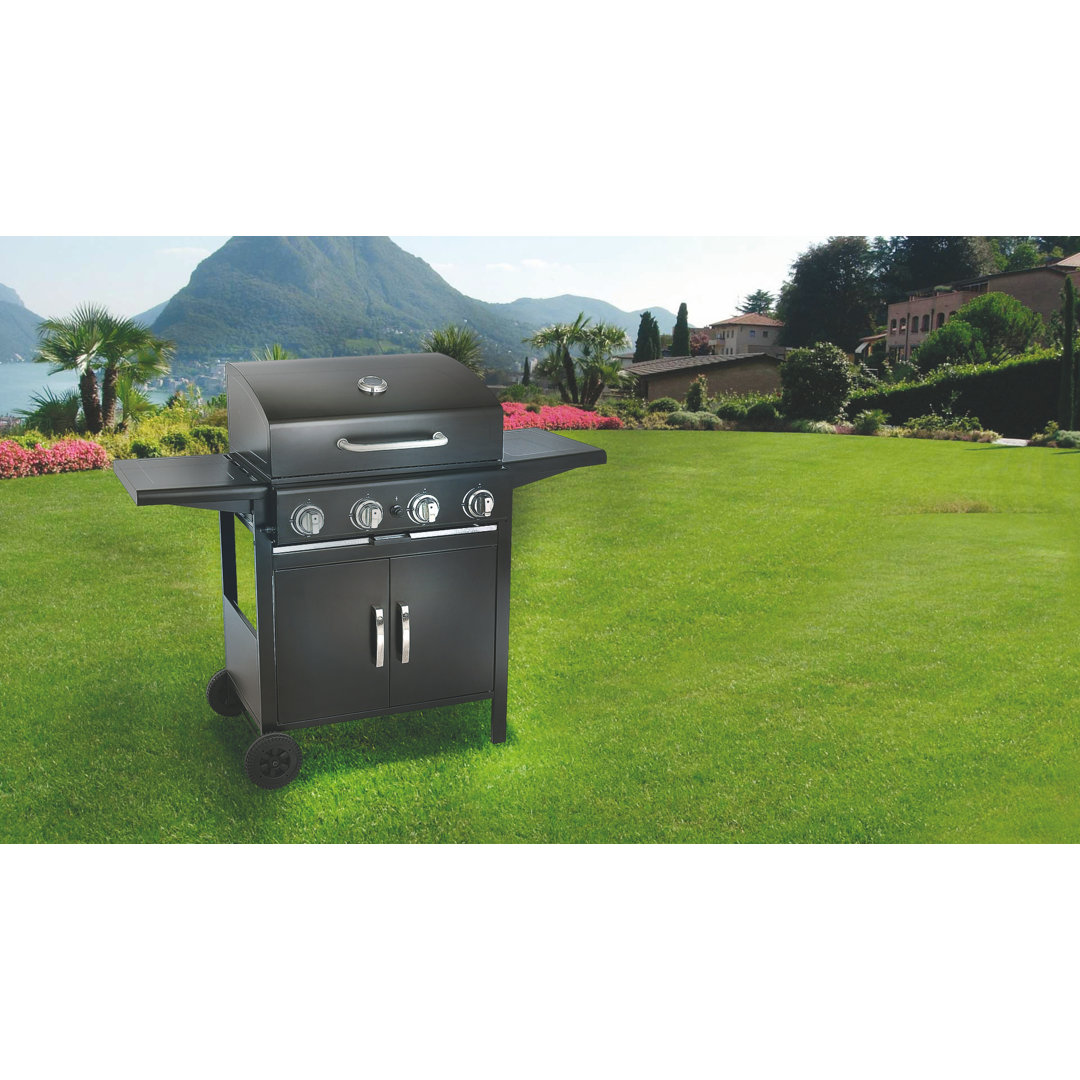 70 cm beweglicher Propan-Gasgrill Matas mit 4 Brennern