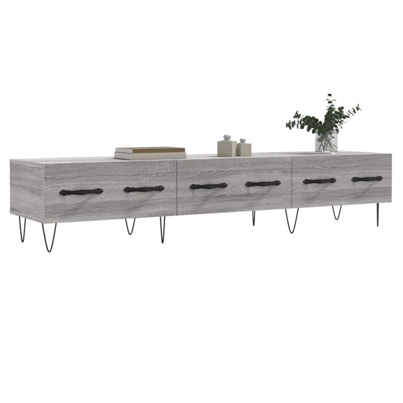 Barrese TV Stand for TVs up to 65", Grey Sonoma
