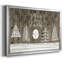 Wooded White Christmas Collection A, reproduction d'art sur toile-95887388-95887389