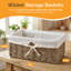 Panier en osier Seagrass