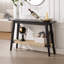 Console 46 po avec structure et pieds en bois-358857839