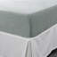 Drap-housse en lin blanc-107235850