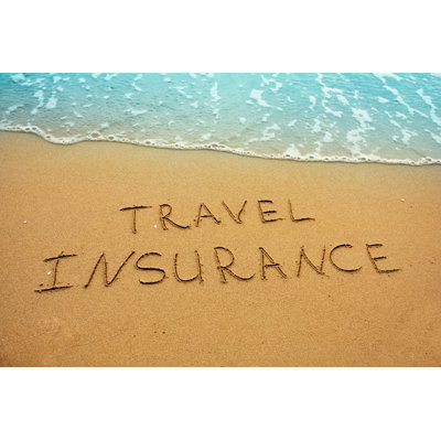 Travel Insurance - Wrapped Canvas Print