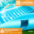 70" x 46" Pool Floats Adult with Pillow, 4 in 1 Suntan Tub Raft Floatie
