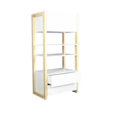 Linde 160cm H X 80cm W Pine Kids Bookcase